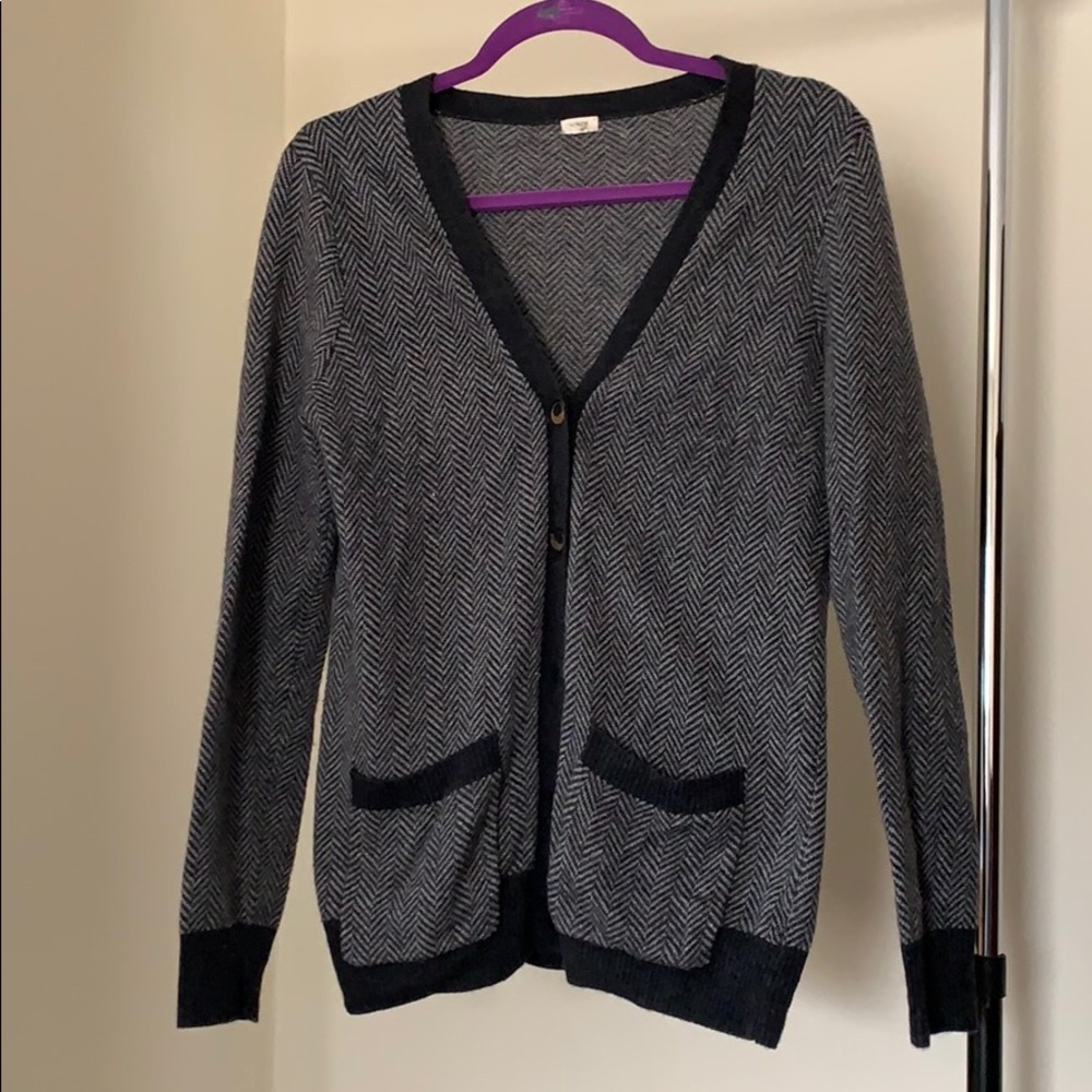 J Crew Cashmere Cardigan Size M